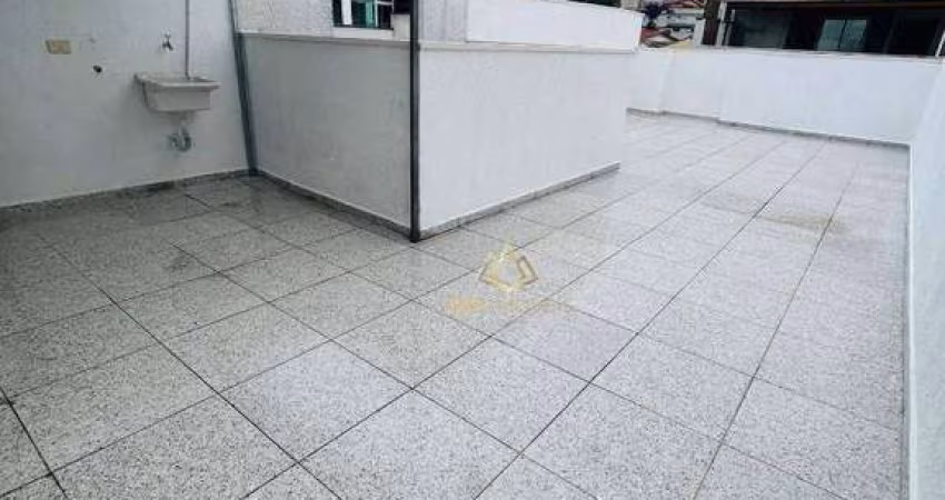 Cobertura com 2 dormitórios, 97 m² - venda por R$ 450.000,00 ou aluguel por R$ 2.817,00/mês - Vila Scarpelli - Santo André/SP