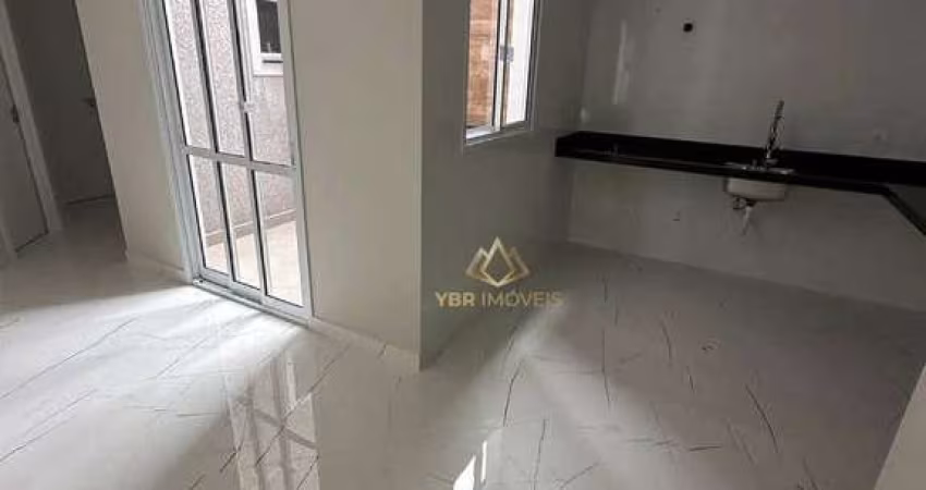 Apartamento com 2 dormitórios à venda, 58 m² por R$ 380.000,00 - Vila Linda - Santo André/SP