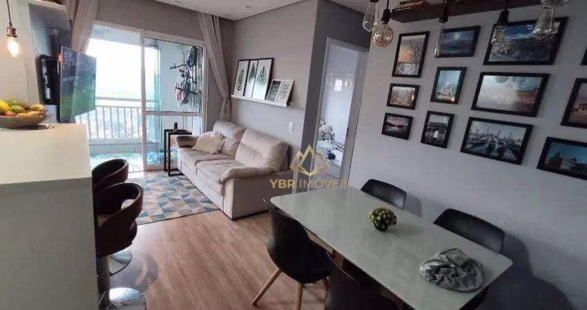 Apartamento com 2 dormitórios à venda, 58 m² por R$ 570.000,00 - Vila Homero Thon - Santo André/SP