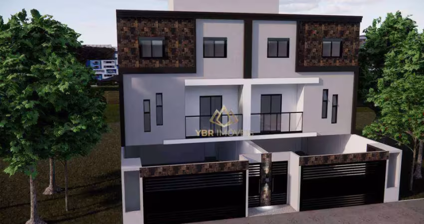 Sobrado com 2 dormitórios à venda, 135 m² por r$ 700.000,00 - vila pinheirinho - santo andré/sp