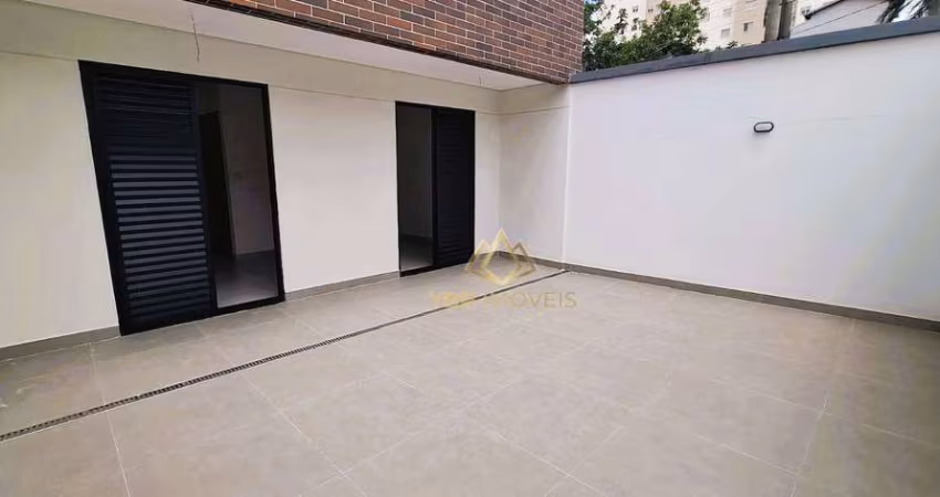 Apartamento Garden com 2 dormitórios à venda, 82 m² por R$ 525.000,00 - Vila Guiomar - Santo André/SP