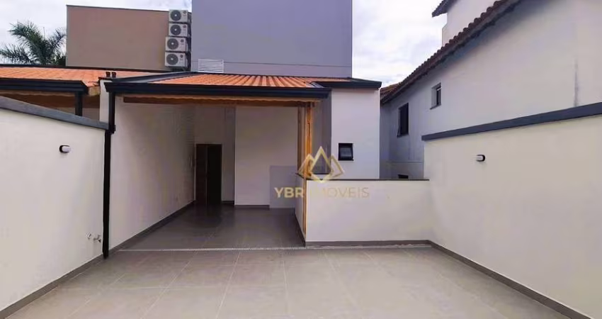 Cobertura com 2 dormitórios à venda, 110 m² por R$ 590.000,00 - Vila Guiomar - Santo André/SP