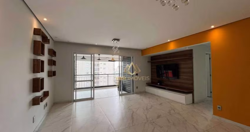 Apartamento com 3 dormitórios à venda, 126 m² por R$ 1.338.000,00 - Vila Gilda - Santo André/SP