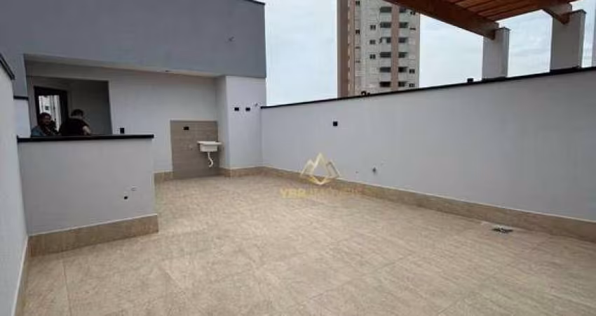 Cobertura com 2 dormitórios à venda, 53 m² por R$ 518.340,00 - Vila Scarpelli - Santo André/SP
