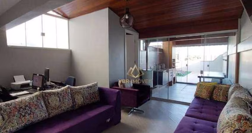 Cobertura com 2 dormitórios à venda, 134 m² por R$ 742.000,00 - Vila Valparaíso - Santo André/SP