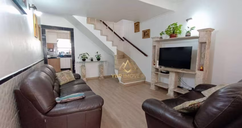 Sobrado com 3 dormitórios à venda, 128 m² por R$ 695.000,00 - Santa Paula - São Caetano do Sul/SP