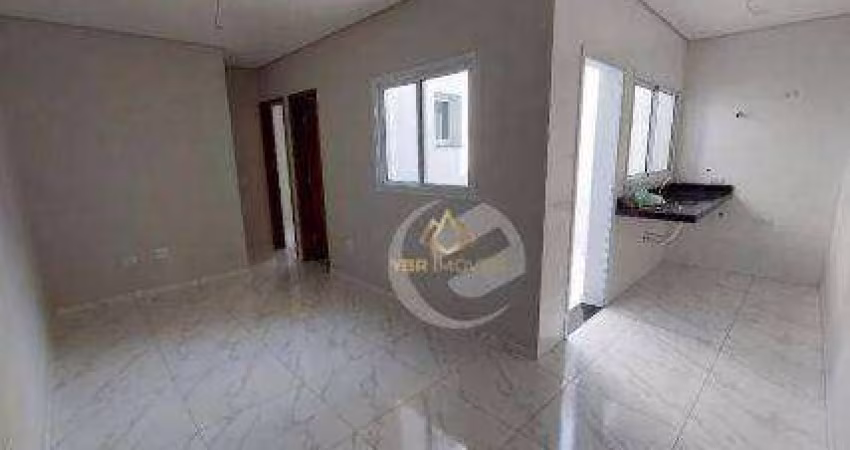 Apartamento com 2 dormitórios à venda, 44 m² por R$ 350.000,00 - Vila Scarpelli - Santo André/SP