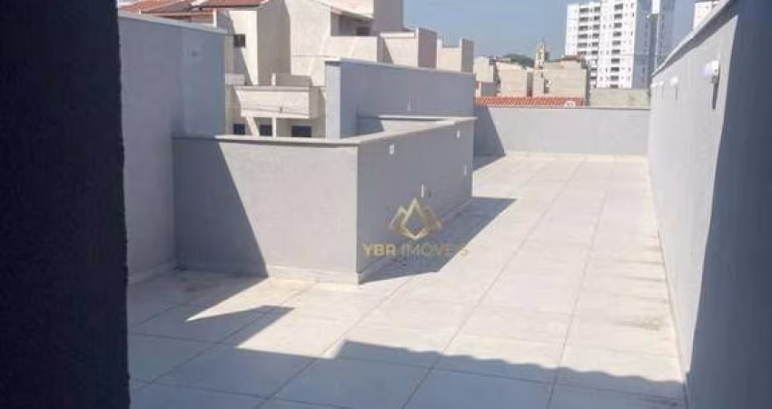 Cobertura com 2 dormitórios à venda, 124 m² por R$ 515.000,00 - Vila Humaitá - Santo André/SP