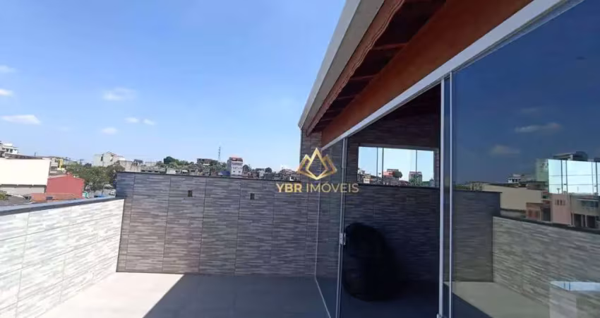 Cobertura com 2 dormitórios à venda, 108 m² por R$ 410.000 - Jardim do Estádio - Santo André/SP