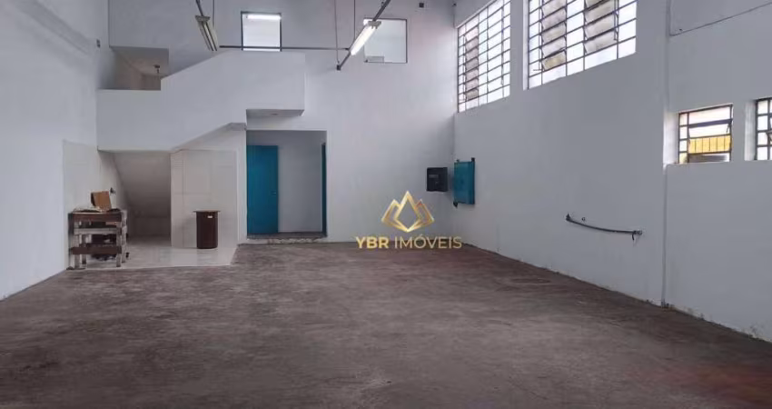Galpão para locação, 237 m² por R$ 5.500,00 - Serraria - Diadema /SP