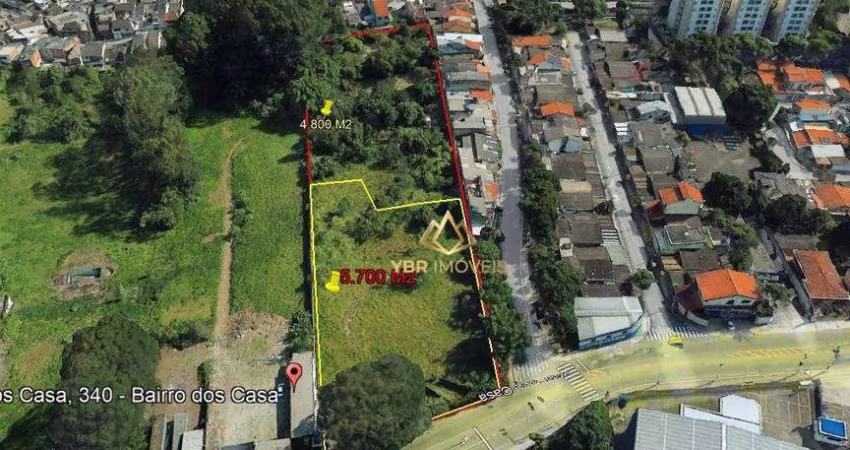 Terreno à venda, 10266 m² por R$ 22.000.000,00 - Bairro dos Casa - São Bernardo do Campo/SP