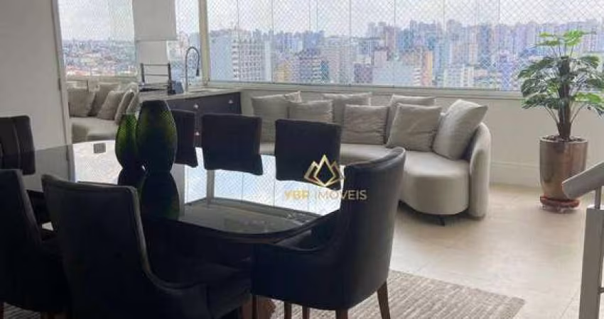 Cobertura com 3 dormitórios para alugar, 227 m² por R$ 14.675/mês - Centro - Santo André/SP