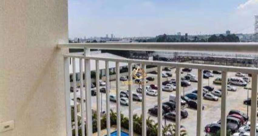 Apartamento com 3 dormitórios à venda, 58 m² por R$ 371.000,00 - Vila Homero Thon - Santo André/SP