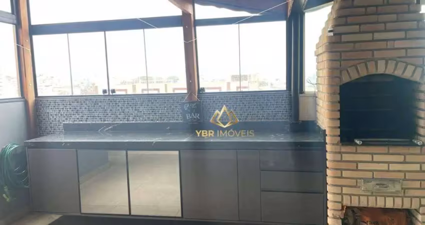 Cobertura com 2 dormitórios à venda, 124 m² por R$ 551.200 - Vila Camilópolis - Santo André/SP