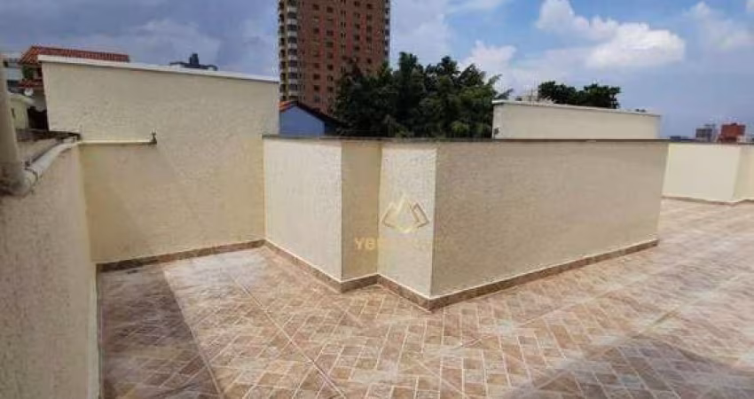 Cobertura com 2 dormitórios, 84 m² - venda por R$ 370.000,00 ou aluguel por R$ 1.900,00/mês - Parque das Nações - Santo André/SP
