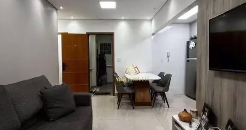 Apartamento mobiliado com 3 dormitórios à venda, 120 m² por r$ 560.000 - vila curuçá - santo andré/sp