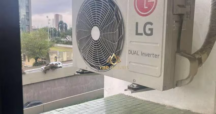 Sala para alugar, 120 m² por r$ 4.300/mês - vila bastos - santo andré/sp