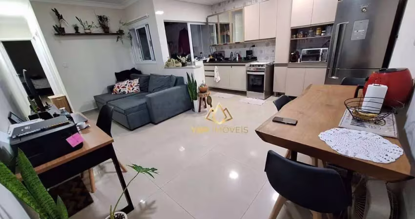 Apartamento com 2 dormitórios à venda, 69 m² por r$ 437.000,00 - jardim bela vista - santo andré/sp
