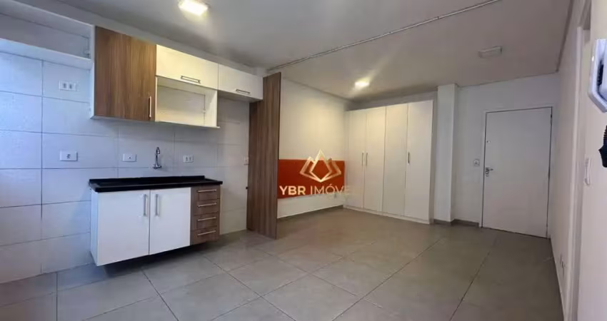 Apartamento com 1 dormitório para alugar, 25 m² por r$ 1.960,35/mês - centro - são caetano do sul/sp