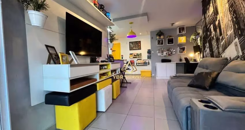 Apartamento com 2 dormitórios para alugar, 68 m² por r$ 4.579/mês - santa paula - são caetano do sul/sp