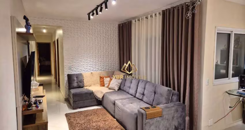 Cobertura com 3 dormitórios à venda, 160 m² por r$ 750.000 - vila humaitá - santo andré/sp