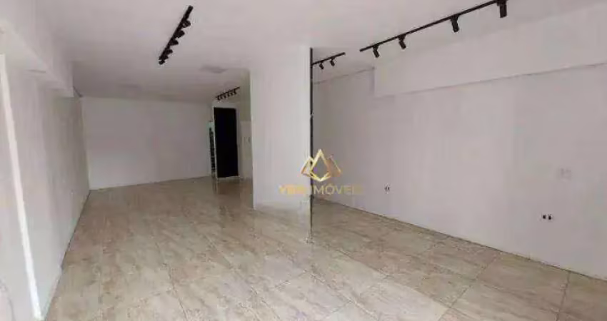 Salão para alugar, 88 m² por r$ 3.900,00/mês - campestre - santo andré/sp
