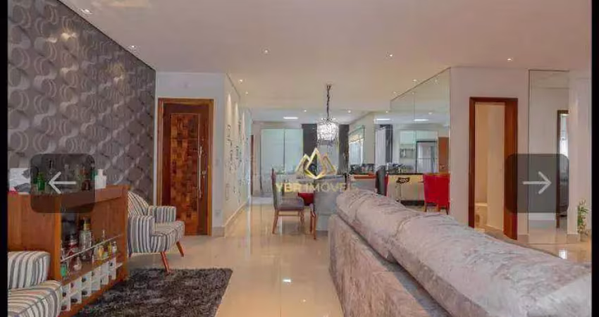 Apartamento com 2 dormitórios à venda, 96 m² por r$ 890.000,00 - vila valparaíso - santo andré/sp