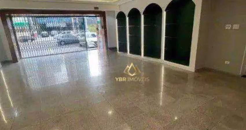 Salão para alugar, 573 m² por r$ 16.430,00/mês - campestre - santo andré/sp