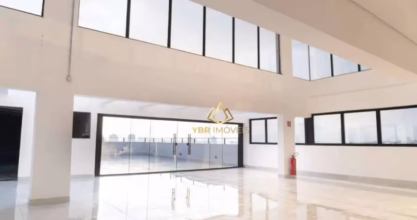 Salão para alugar, 305 m² por r$ 16.649,70/mês - vila curuçá - santo andré/sp