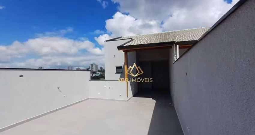 Cobertura com 2 dormitórios 1 suite à venda por r$ 620.000 - vila pires - santo andré/sp