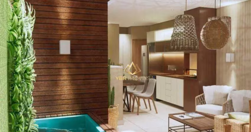 Apartamento garden com 2 dormitórios à venda, 95 m² por r$ 480.000 - vila humaitá - santo andré/sp