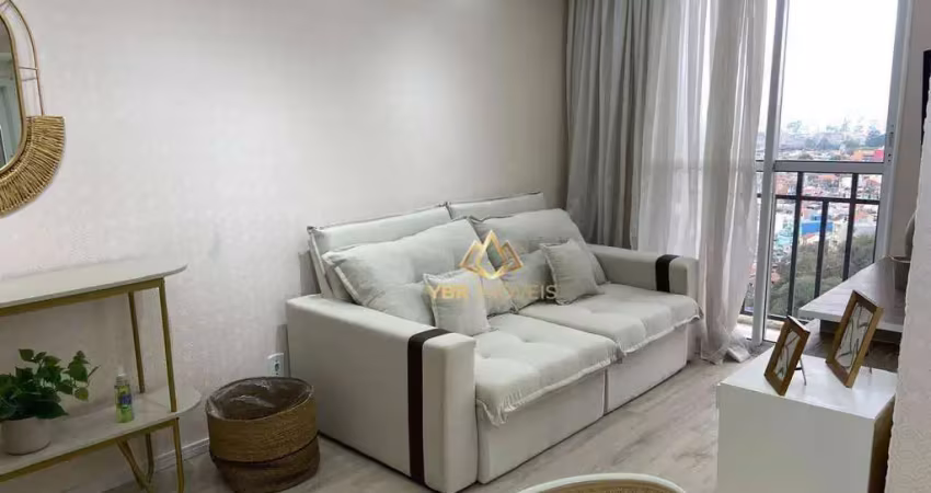 Apartamento com 3 dormitórios à venda, 59 m² por r$ 459.000 - parque erasmo assunção - santo andré/sp