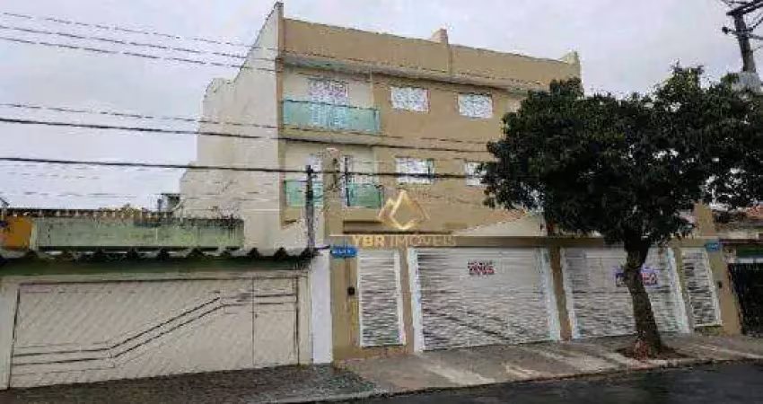 Cobertura com 2 dormitórios para alugar, 106 m² por r$ 3.063/mês - jardim santo alberto - santo andré/sp