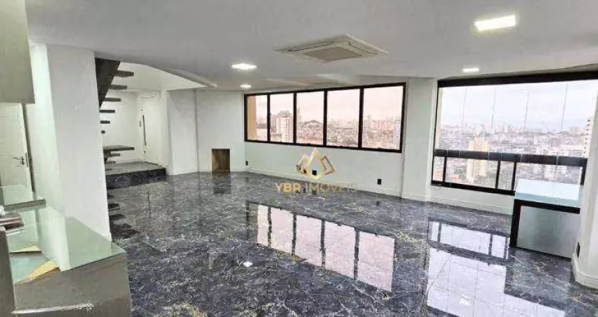 Apartamento duplex com 3 dormitórios à venda, 210 m² por r$ 2.495.000 - perdizes - são paulo/sp
