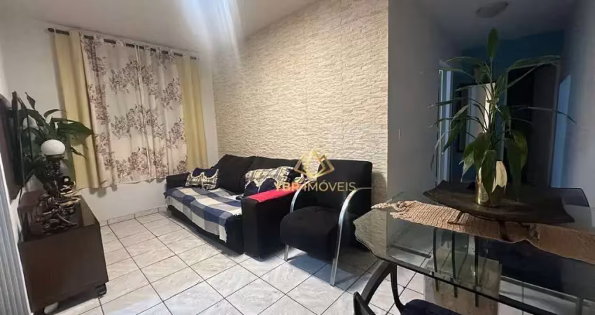 Apartamento com 2 dormitórios à venda, 50 m² por r$ 233.000,00 - parque das nações - santo andré/sp