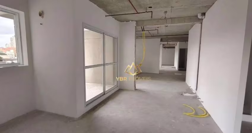 Sala para alugar, 190 m² por r$ 14.125,06/mês - jardim do mar - são bernardo do campo/sp