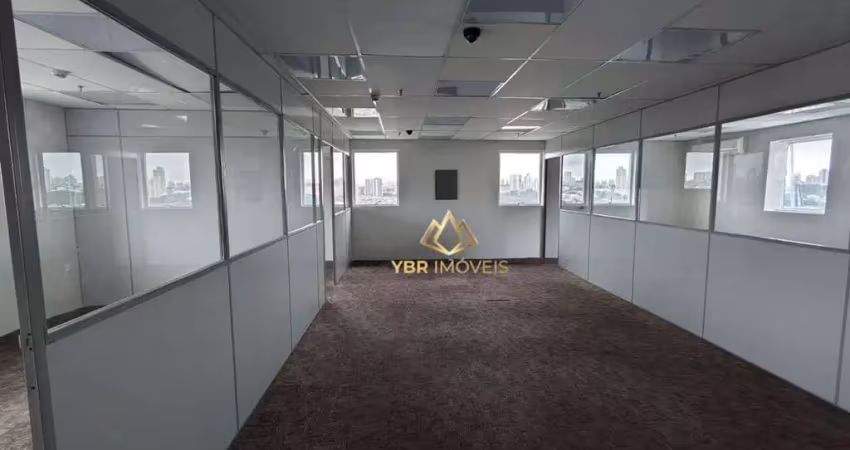 Sala para alugar, 278 m² por r$ 17.808/mês - rudge ramos - são bernardo do campo/sp