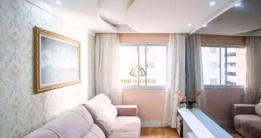 Apartamento com 2 dormitórios à venda, 48 m² por r$ 296.800 - canhema - diadema/sp