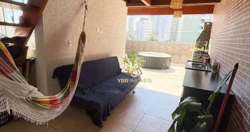 Cobertura com 3 dormitórios, 100 m² - venda por r$ 480.000,00 ou aluguel por r$ 3.476,70/mês - vila floresta - santo andré/sp