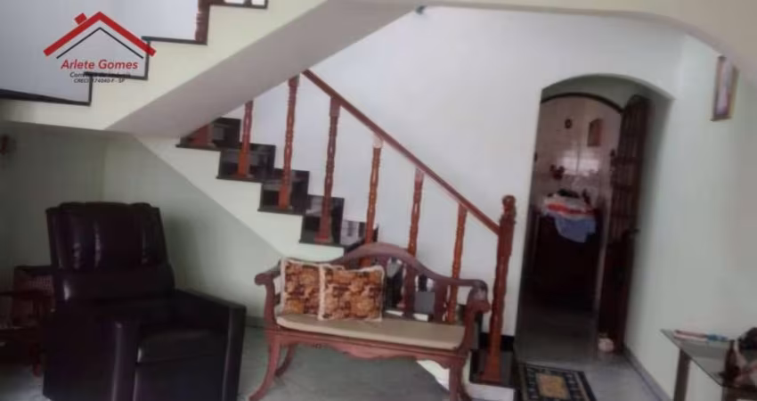 Sobrado com 3 dormitórios, 203 m² - venda por R$ 850.000,00 ou aluguel por R$ 3.911,67/mês - Parque São Vicente - Mauá/SP