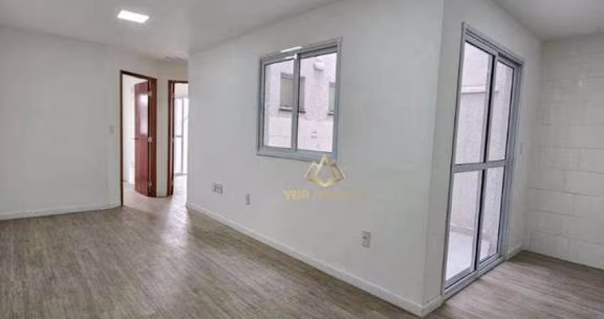 Apartamento com 2 dormitórios à venda, 44 m² por R$ 370.000,00 - Parque das Nações - Santo André/SP