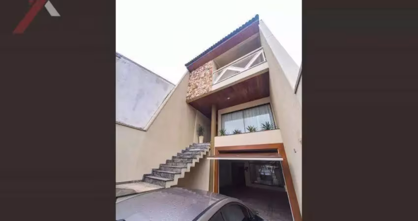Sobrado com 5 dormitórios à venda, 312 m² por r$ 1.400.000,00 - vila alzira - santo andré/sp