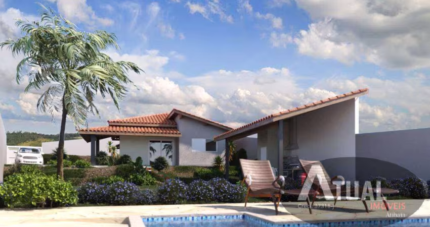 Casa nova 3 dorm. (1suite) com piscina Mairiporã 35 minutos de SP.