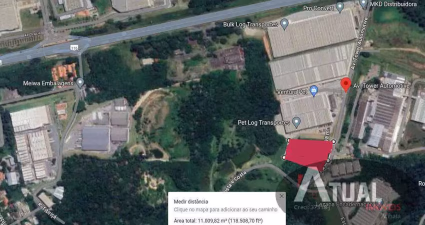 Área industrial a venda em aruja próximo a rodovia dutra.