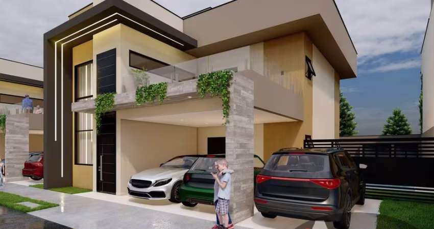 Casa a venda em Condomínio - Atibaia - 4 suítes