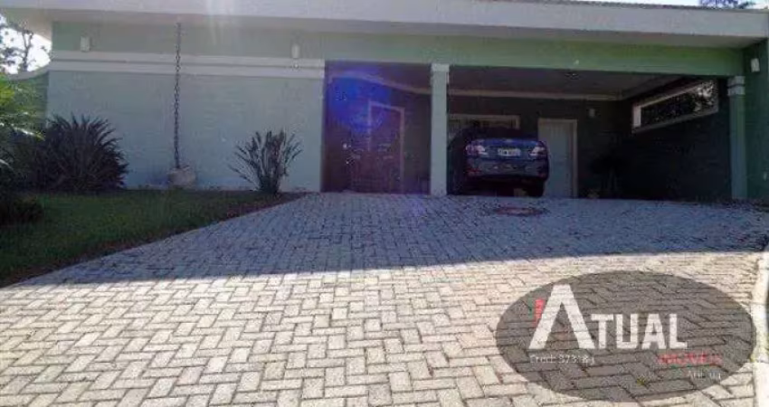 Casa a venda em Condomínio Porto de Atibaia P. 24 horas - B. Guaxinduba