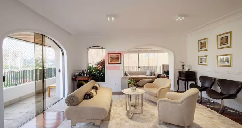 Imperdível! Apartamento de luxo à venda no Pacaembu, São Paulo-SP: 4 quartos, 4 suítes, 3 salas, 6 banheiros, 4 vagas, 300m².