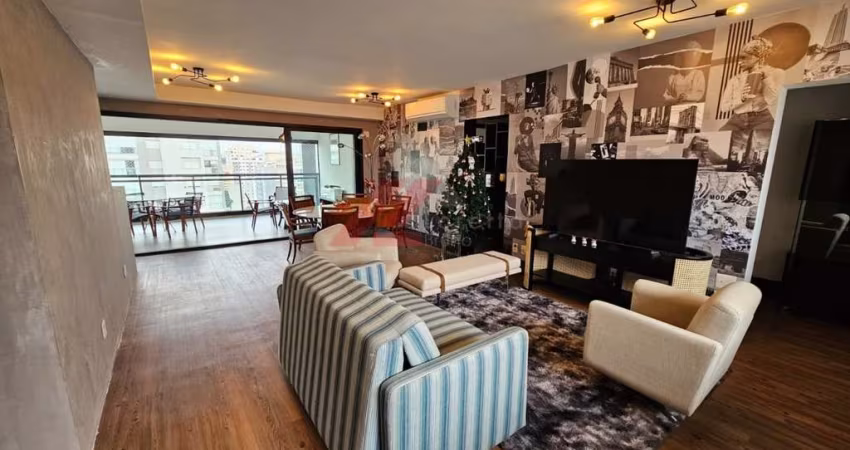 Imperdível: Apartamento de luxo com 3 suítes e 2 vagas na Indianópolis, São Paulo-SP - 163m².