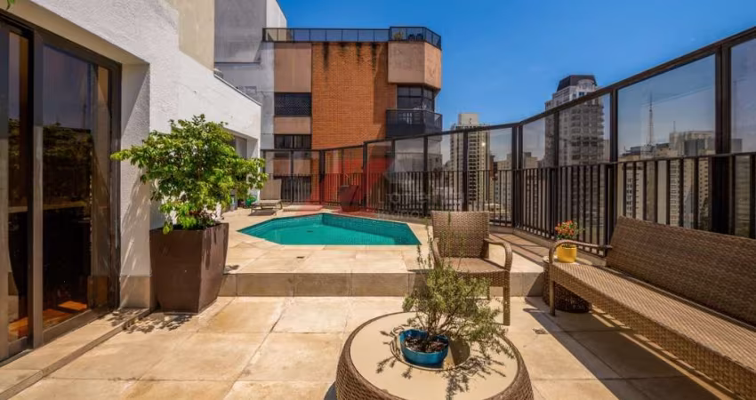 Venda de Apartamento de Luxo com 4 Quartos e 4 Suítes no Jardim Paulista, São Paulo-SP - 455m² - 4 Vagas de Garagem