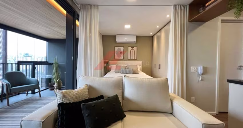 Apartamento à venda em São Paulo-SP, Vila Nova Conceição: 1 quarto, 1 sala, 1 banheiro, 1 vaga de garagem, 49,41 m².